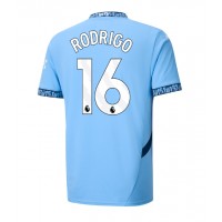 Echipament fotbal Manchester City Rodri Hernandez #16 Tricou Acasa 2024-25 maneca scurta